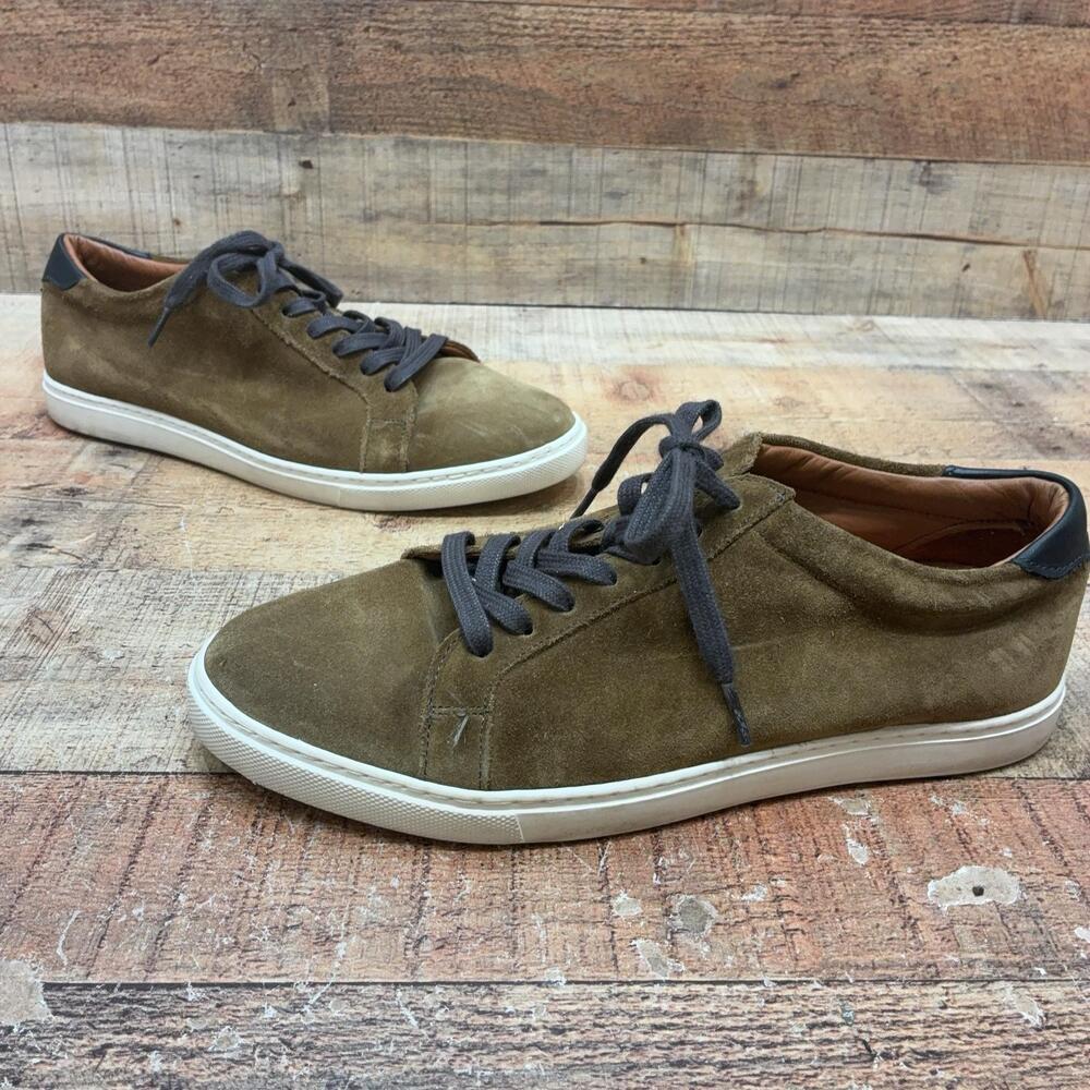 Allen Edmonds Shoes Mens Size 9 D 42 Brown Suede Low Top Casual Sneaker